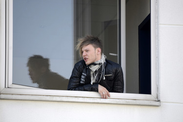 Simone Mangiapane verlässt das DSDS Loft, Köln