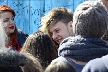 Simone Mangiapane verlässt das DSDS Loft, Köln