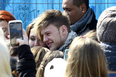 Simone Mangiapane verlässt das DSDS Loft, Köln