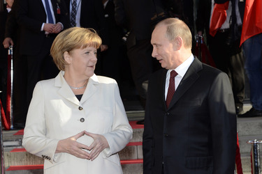Angela Merkel, Wladimir Putin