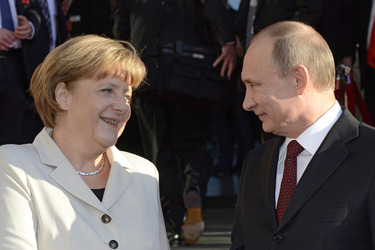 Angela Merkel, Wladimir Putin