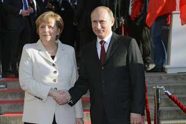 Angela Merkel, Wladimir Putin