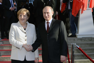 Angela Merkel, Wladimir Putin