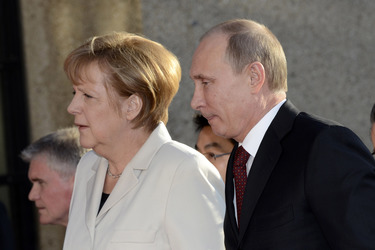 Angela Merkel, Wladimir Putin