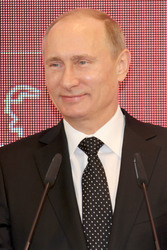 Messerundgang von Kanzlerin Merkel und Präsident Putin, Hannover