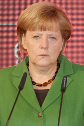 Messerundgang von Kanzlerin Merkel und Präsident Putin, Hannover