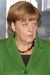 Messerundgang von Kanzlerin Merkel und Präsident Putin, Hannover