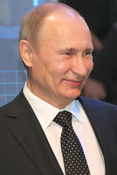 Messerundgang von Kanzlerin Merkel und Präsident Putin, Hannover