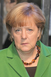Messerundgang von Kanzlerin Merkel und Präsident Putin, Hannover