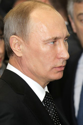 Messerundgang von Kanzlerin Merkel und Präsident Putin, Hannover