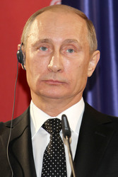 Messerundgang von Kanzlerin Merkel und Präsident Putin, Hannover