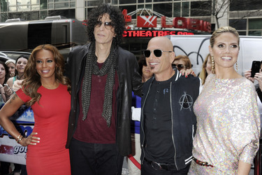 Mel B. / Melanie Brown, Howard Stern, Howie Mandel, Heidi Klum