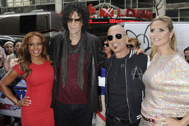 Mel B. / Melanie Brown, Howard Stern, Howie Mandel, Heidi Klum