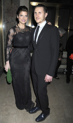Lake Bell mit ihrem Verlobten Scott Campbell