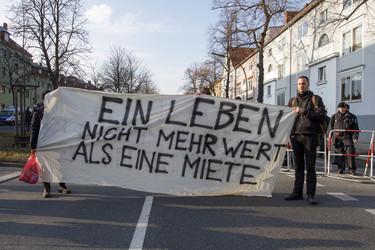 Trauerkundgebung für Rosemarie F., Berlin