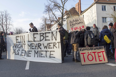 Trauerkundgebung für Rosemarie F., Berlin