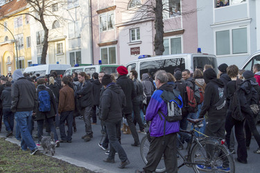 Trauerkundgebung für Rosemarie F., Berlin