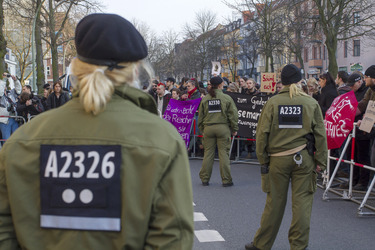 Trauerkundgebung für Rosemarie F., Berlin