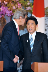 US-Außenminister John Kerry besucht Japan
