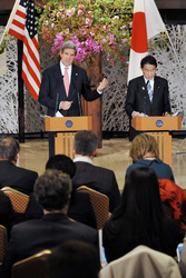US-Außenminister John Kerry besucht Japan