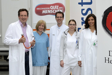 'Hirschhausens Quiz des Menschen' Dreharbeiten, Bonn