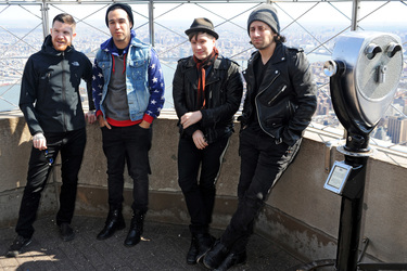Andy Hurley, Pete Wentz, Patrick Stump, Joe Trohman (Fall Out Boy)