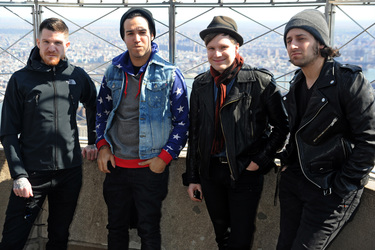 Andy Hurley, Pete Wentz, Patrick Stump, Joe Trohman (Fall Out Boy)