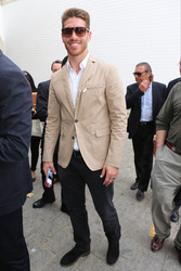 Sergio Ramos besucht Stierkampf, Sevilla