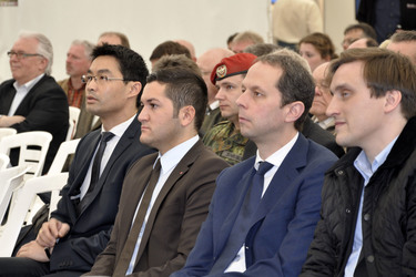 Philipp Rösler auf der Wirtschaftsmesse Robby, Mariensee