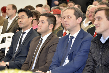 Philipp Rösler auf der Wirtschaftsmesse Robby, Mariensee