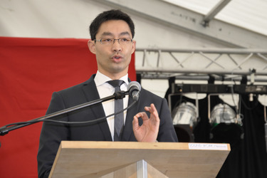 Philipp Rösler auf der Wirtschaftsmesse Robby, Mariensee