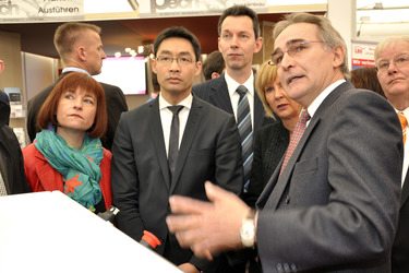 Philipp Rösler auf der Wirtschaftsmesse Robby, Mariensee
