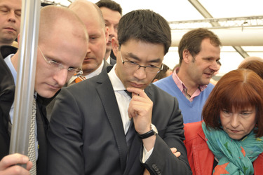 Philipp Rösler auf der Wirtschaftsmesse Robby, Mariensee