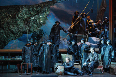 'Der fliegende Holländer' Fotoprobe, Berlin