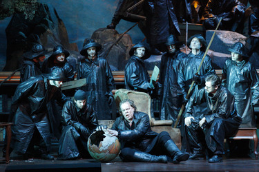 'Der fliegende Holländer' Fotoprobe, Berlin