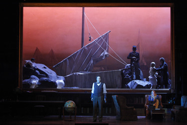 'Der fliegende Holländer' Fotoprobe, Berlin
