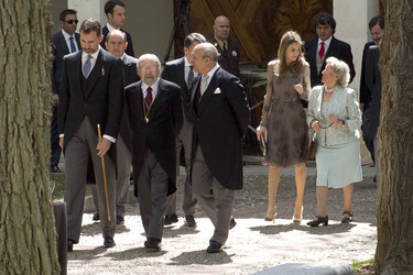 Felipe von Spanien, José Miguel Caballero Bonald, Letizia von Spanien, Pepa Ramis