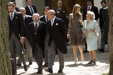 Felipe von Spanien, José Miguel Caballero Bonald, Letizia von Spanien, Pepa Ramis