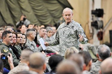 General Martin E. Dempsey in Tokyo