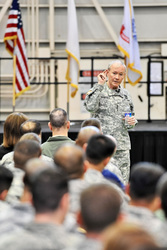 General Martin E. Dempsey in Tokyo