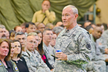 General Martin E. Dempsey in Tokyo