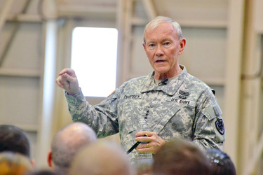 General Martin E. Dempsey in Tokyo