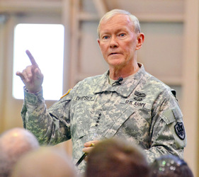 General Martin E. Dempsey in Tokyo