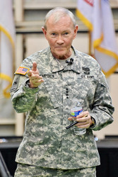 General Martin E. Dempsey in Tokyo