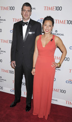 Jimmy Kimmel mit Ehefrau Gina
