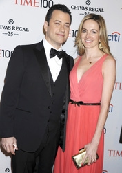 Jimmy Kimmel mit Ehefrau Gina