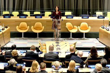 Einweihung der Trusteeship Council Chamber, New York