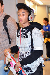 Will und Jaden Smith, Ankunft in Japan Arrive in Japan