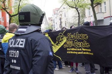 'Gemeinsam gegen Nazis' Demo, Berlin