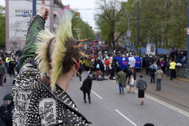 'Gemeinsam gegen Nazis' Demo, Berlin
